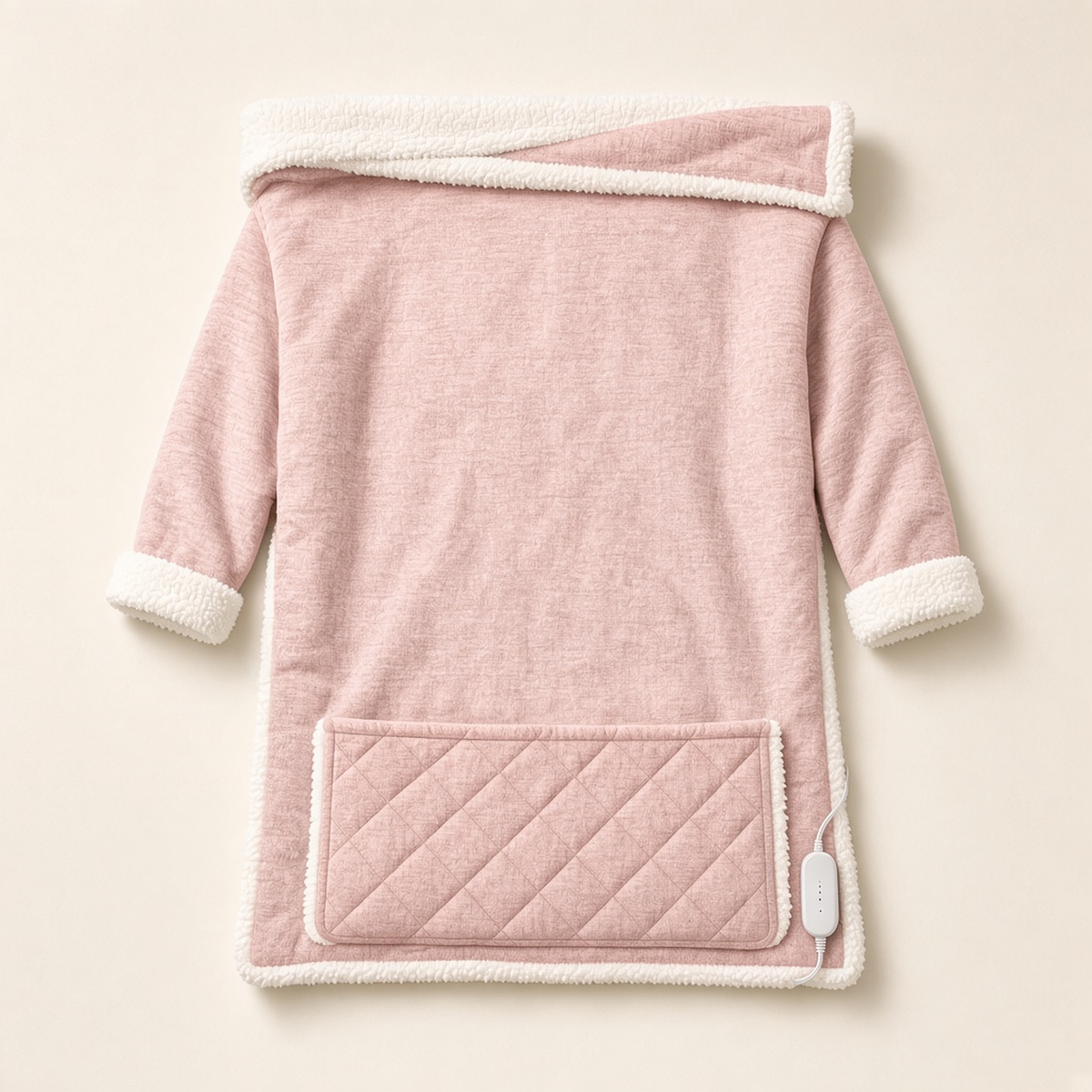 Toasty Nest Wearable Heated Blanket - Pink